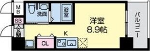 グレンパーク江坂IIの物件間取画像